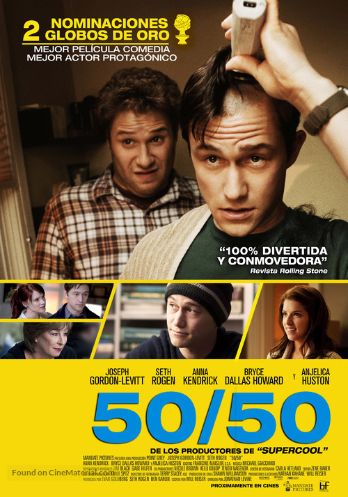 50/50 - Chilean Movie Poster