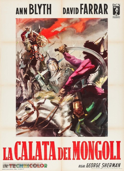 The Golden Horde - Italian Movie Poster
