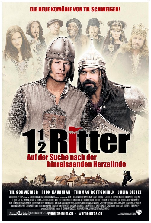 1 1/2 Ritter - Auf der Suche nach der hinrei&szlig;enden Herzelinde - Swiss Movie Poster