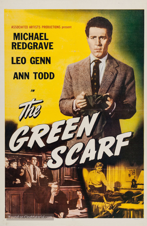 The Green Scarf - Movie Poster