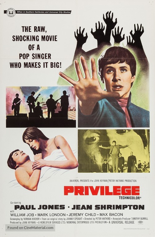 Privilege - Movie Poster