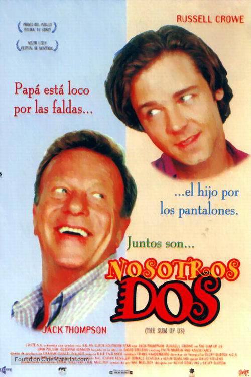 The Sum of Us - Spanish Movie Poster