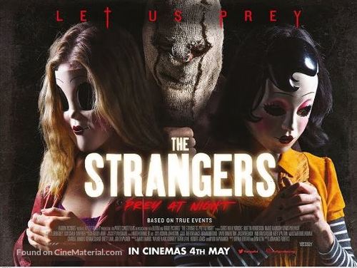 The Strangers: Prey at Night - British Movie Poster