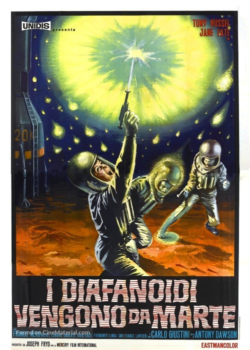 I diafanoidi vengono da Marte - Italian Movie Poster