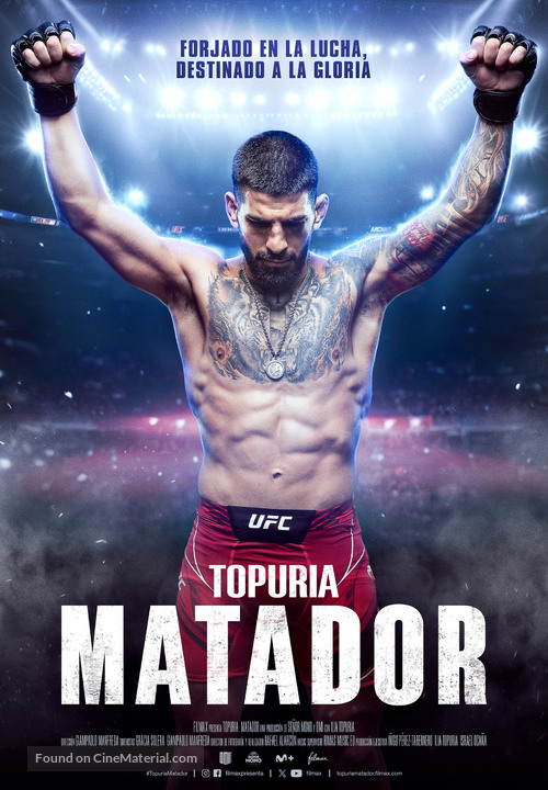 Topuria Matador - Spanish Movie Poster