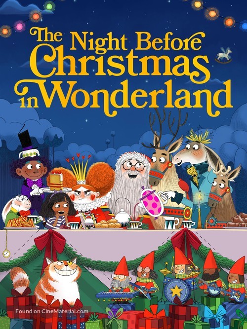 The Night Before Christmas in Wonderland - British Movie Poster