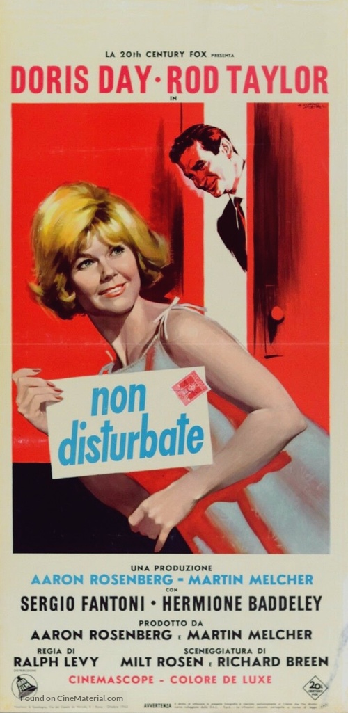 Do Not Disturb - Italian Movie Poster