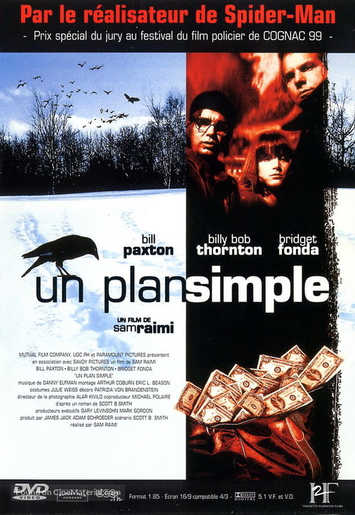 A Simple Plan - French DVD movie cover