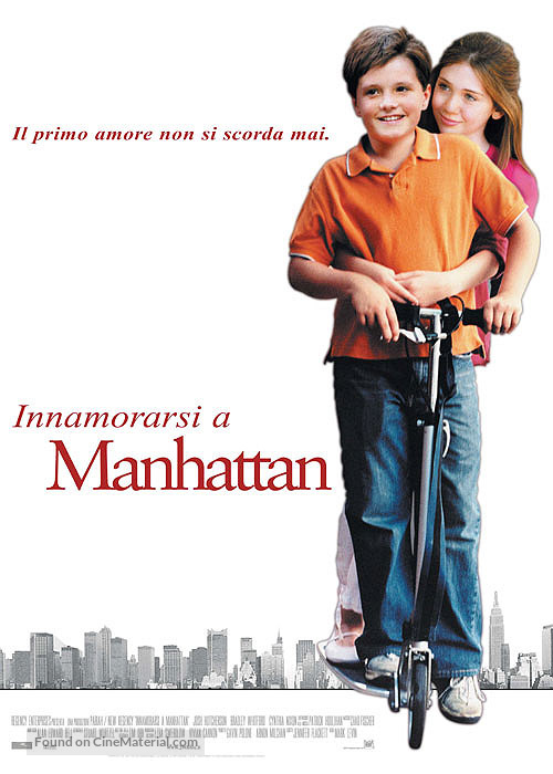 Little Manhattan - Italian Theatrical movie poster