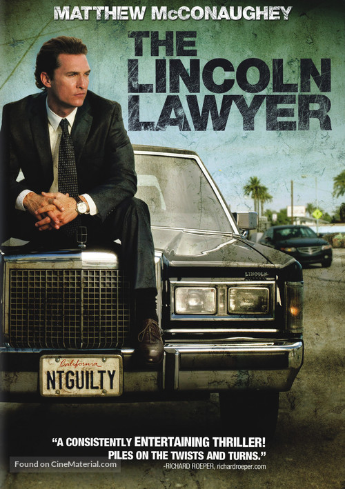 The Lincoln Lawyer - DVD movie cover