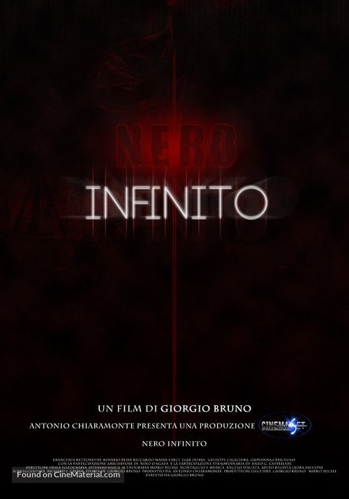 Nero Infinito - Italian Movie Poster