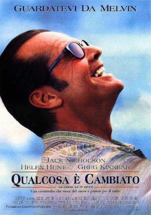 As Good As It Gets - Italian Movie Poster