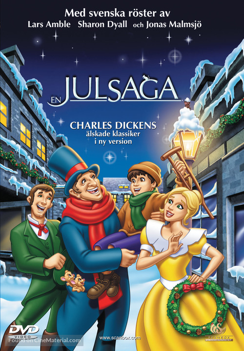 Christmas Carol - Swedish DVD movie cover