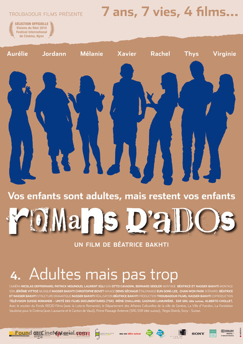 Romans d&#039;ados 2002-2008: 4. Adultes mais pas trop... - French Movie Poster