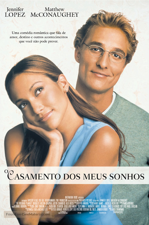 The Wedding Planner - Brazilian Movie Poster