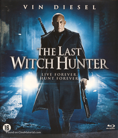 The Last Witch Hunter - Dutch Blu-Ray movie cover
