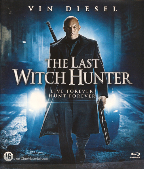 The Last Witch Hunter - Dutch Blu-Ray movie cover