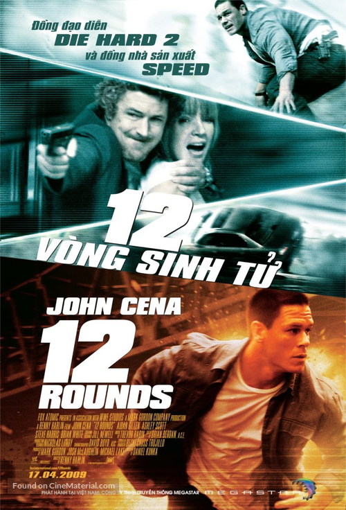 12 Rounds - Vietnamese Movie Poster