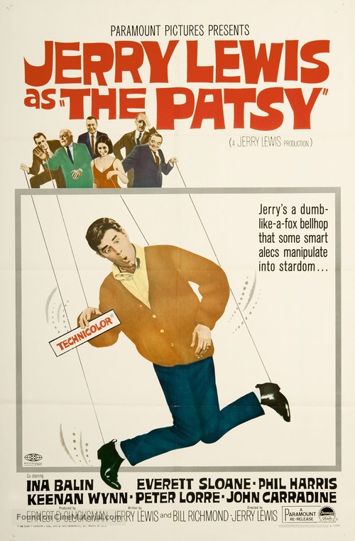 The Patsy - Re-release movie poster
