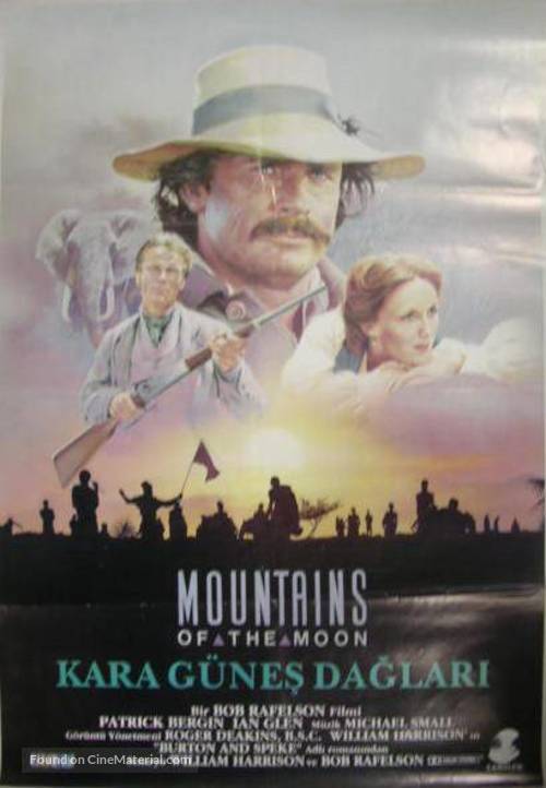 Mountains of the Moon - Turkish Movie Poster