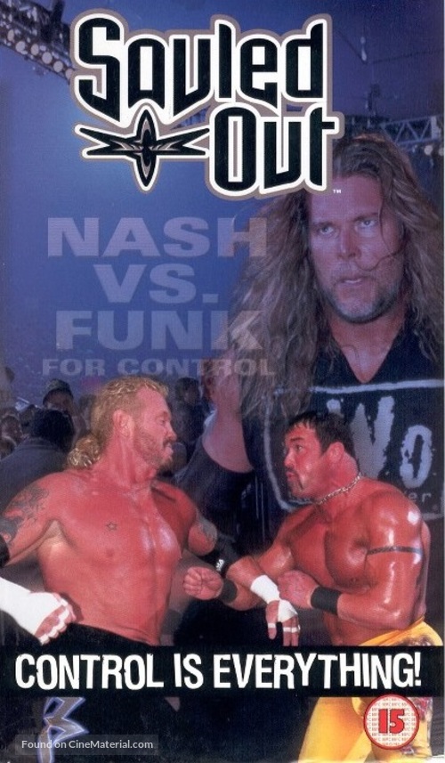 WCW Souled Out - British VHS movie cover