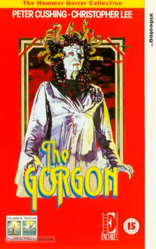 The Gorgon - British VHS movie cover