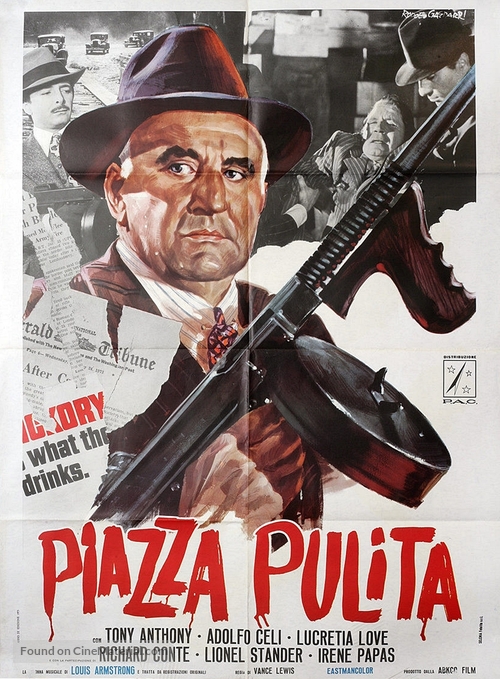 Piazza pulita - Italian Movie Poster