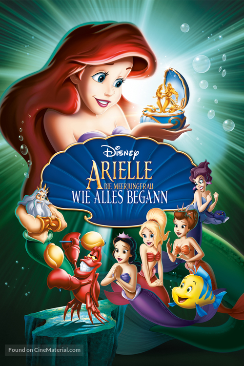 The Little Mermaid: Ariel&#039;s Beginning - German DVD movie cover