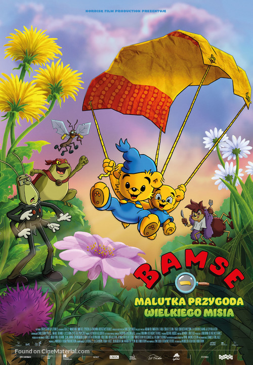 Bamse och v&auml;rldens minsta &auml;ventyr - Polish Movie Poster