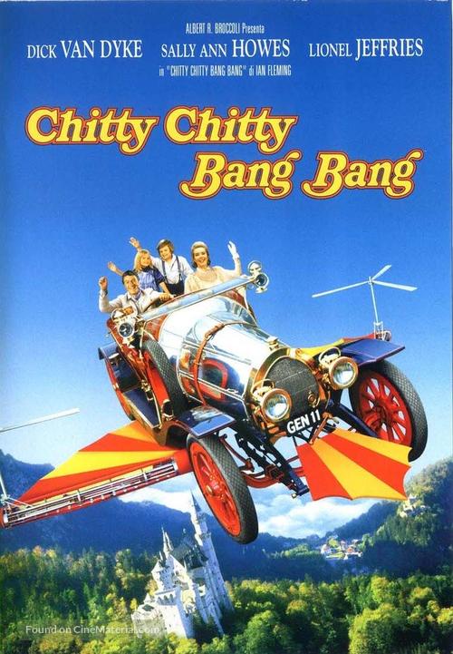 Chitty Chitty Bang Bang - Italian Movie Cover