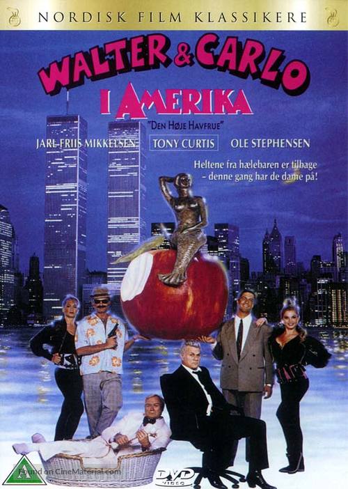 Walter &amp; Carlo i Amerika - Danish DVD movie cover