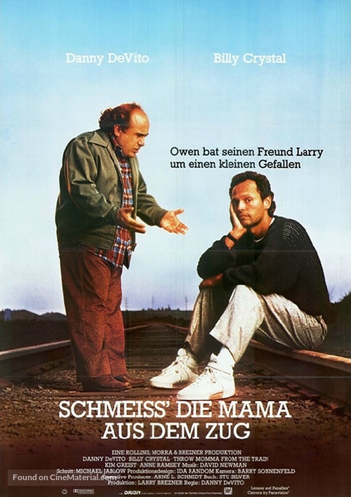 Throw Momma from the Train - German Movie Poster