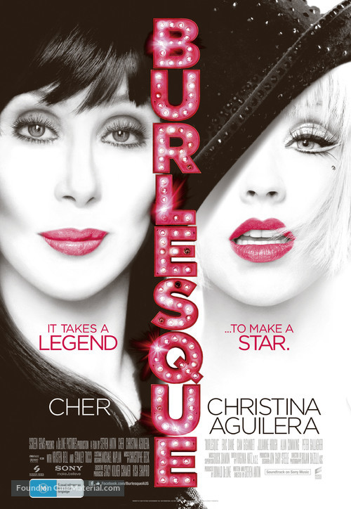 Burlesque - Australian Movie Poster