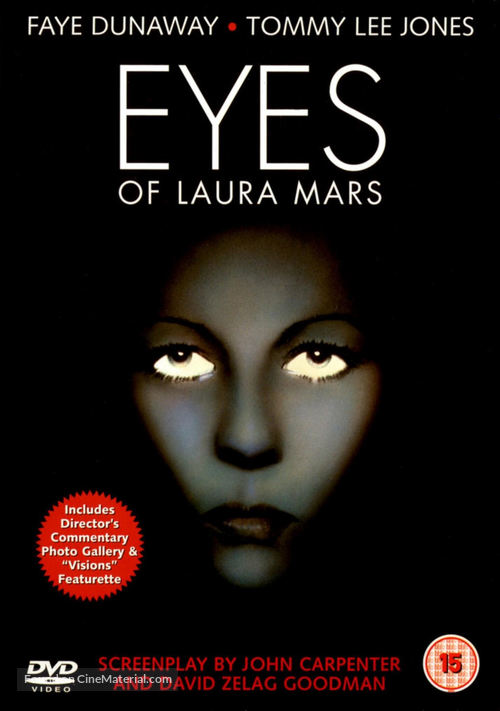Eyes of Laura Mars - British DVD movie cover