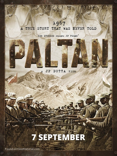 Paltan - Indian Movie Poster