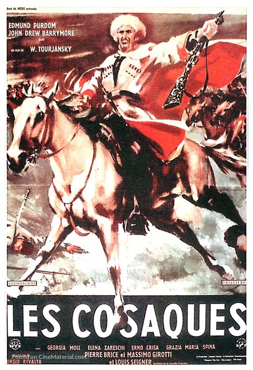 I cosacchi - French Movie Poster