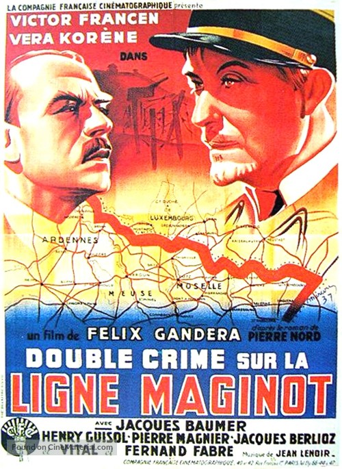 Double crime sur la ligne Maginot - French Movie Poster