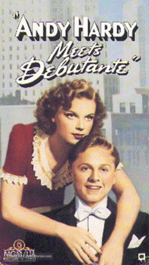 Andy Hardy Meets Debutante - VHS movie cover