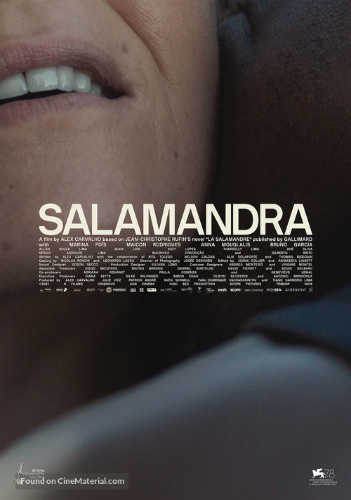 La Salamandre - Brazilian Movie Poster