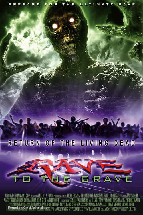 Return of the Living Dead 5: Rave to the Grave - Movie Poster