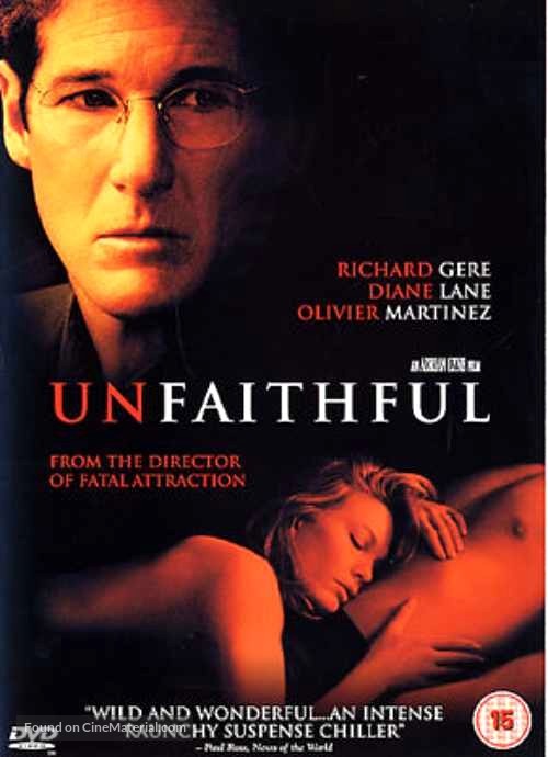 Unfaithful - British DVD movie cover