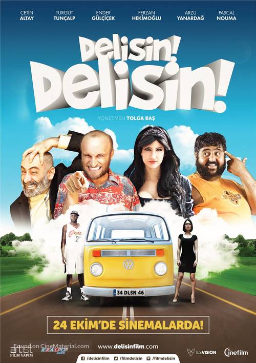 Delisin Delisin - Turkish Movie Poster