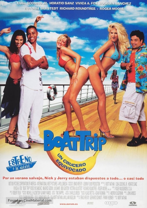 Boat Trip - Spanish Movie Poster