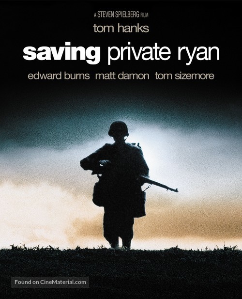 Saving Private Ryan - Japanese Blu-Ray movie cover