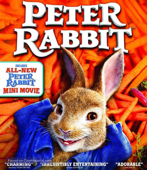 Peter Rabbit - Blu-Ray movie cover