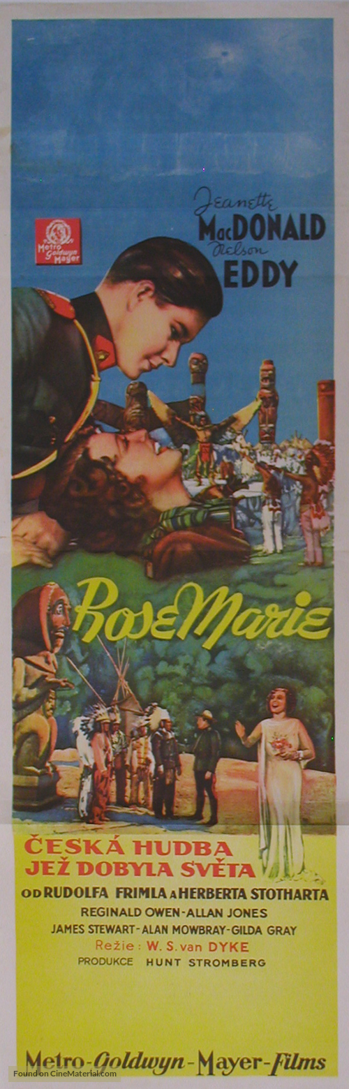 Rose-Marie - Czech Movie Poster