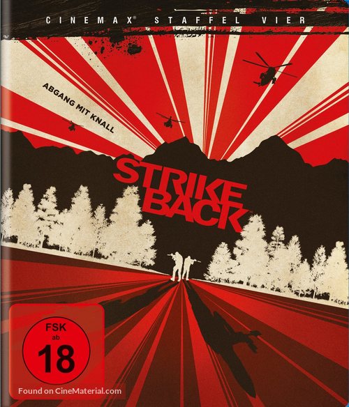 &quot;Strike Back&quot; - German Blu-Ray movie cover