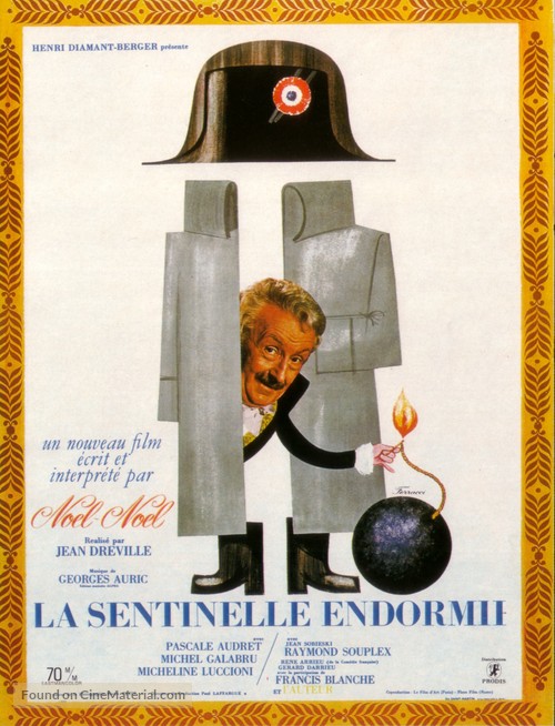 La sentinelle endormie - French Movie Poster