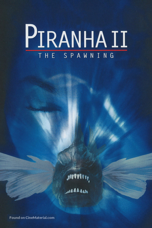 Piranha Part Two: The Spawning - VHS movie cover