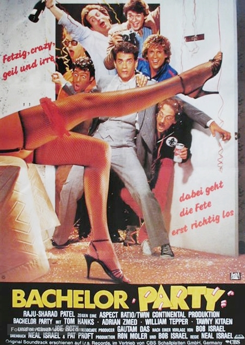 Bachelor Party - German Movie Poster